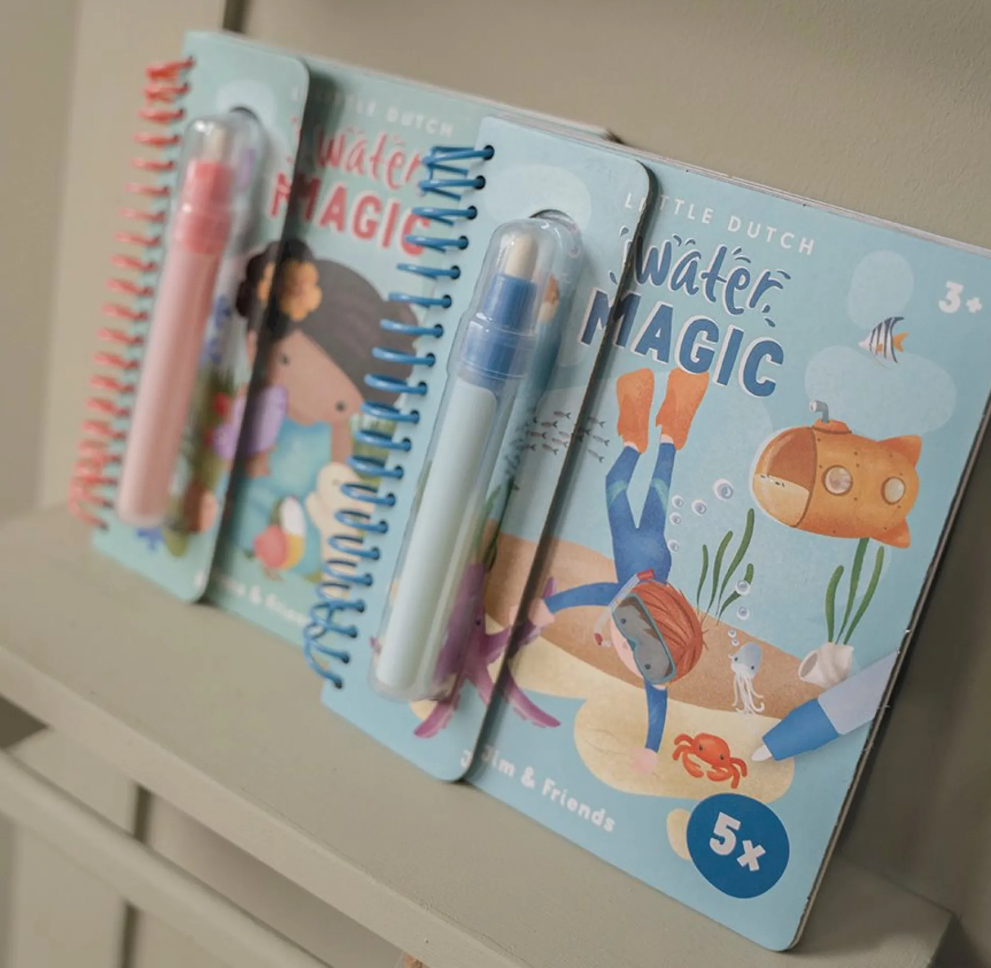 Watercolor Book Jim & Friends