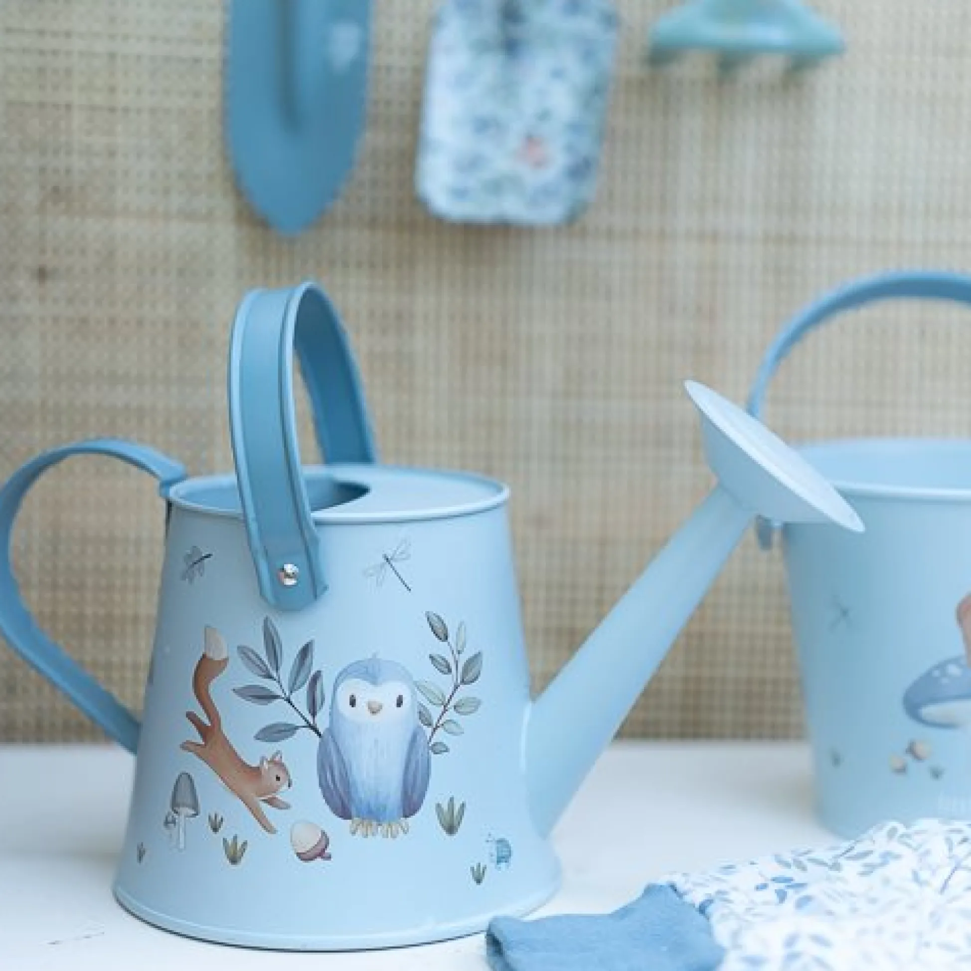 Watering can - Blue - Forest Friends