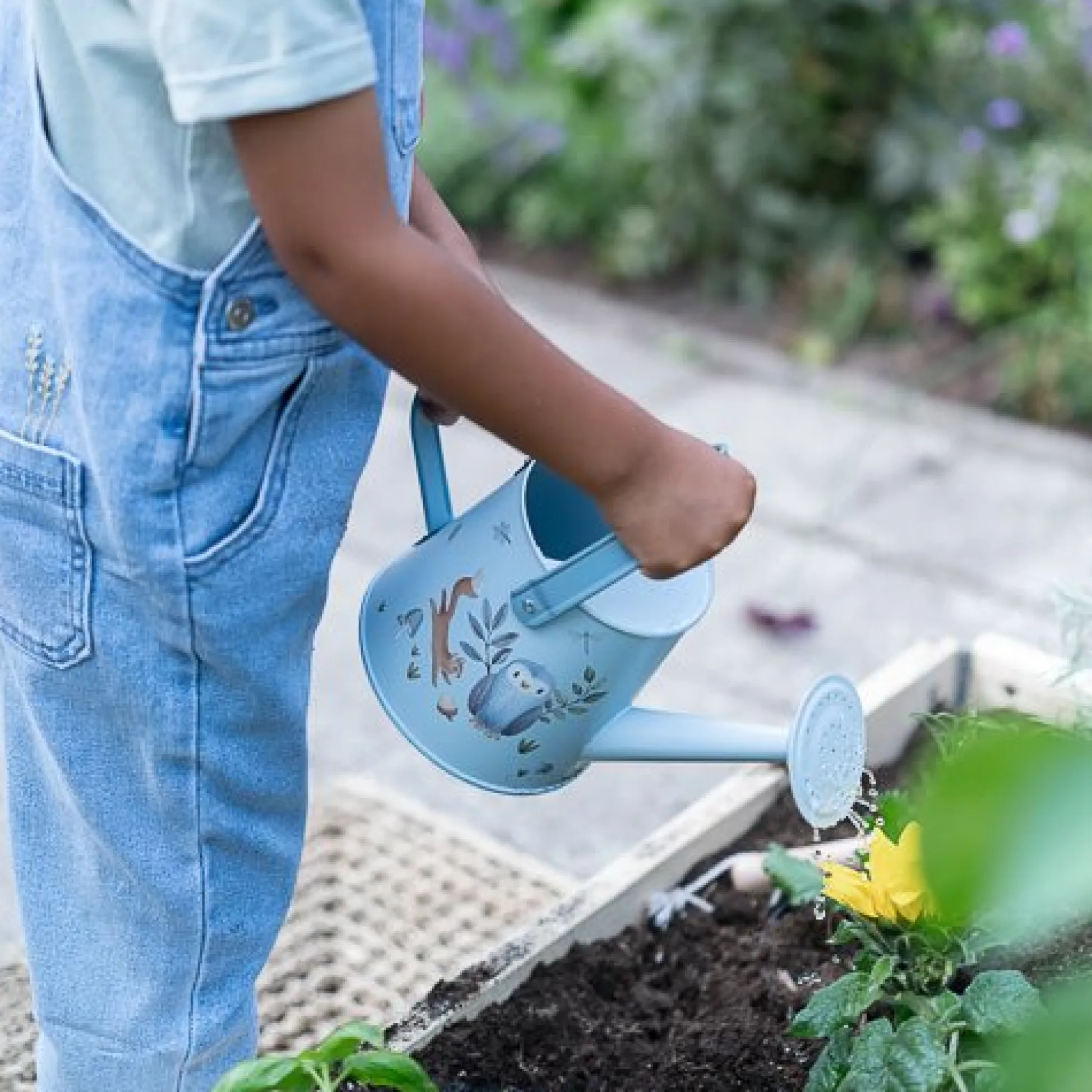 Watering can - Blue - Forest Friends