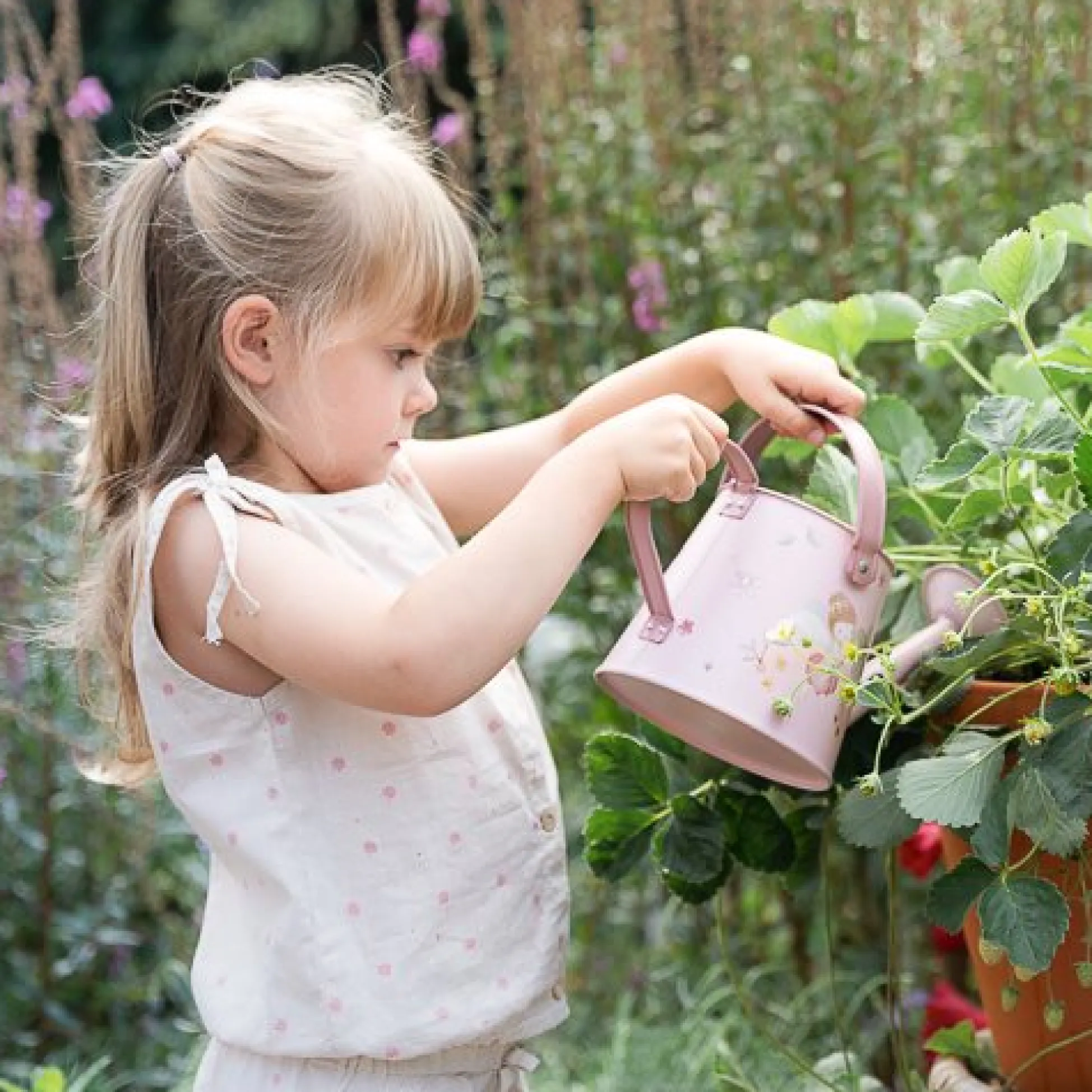 Watering can - Pink - Fairy Garden
