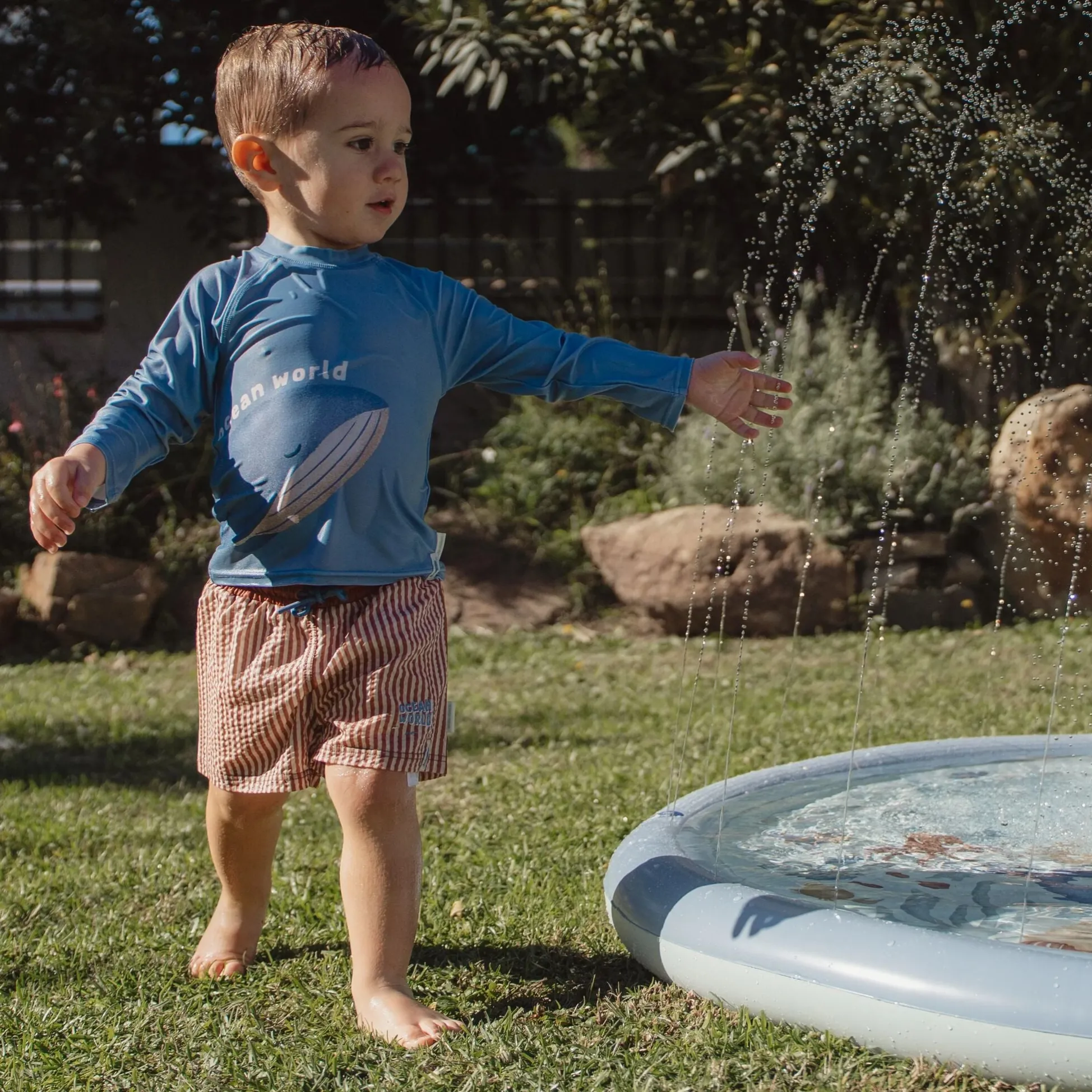 Water Play Mat - Blue - Ocean World