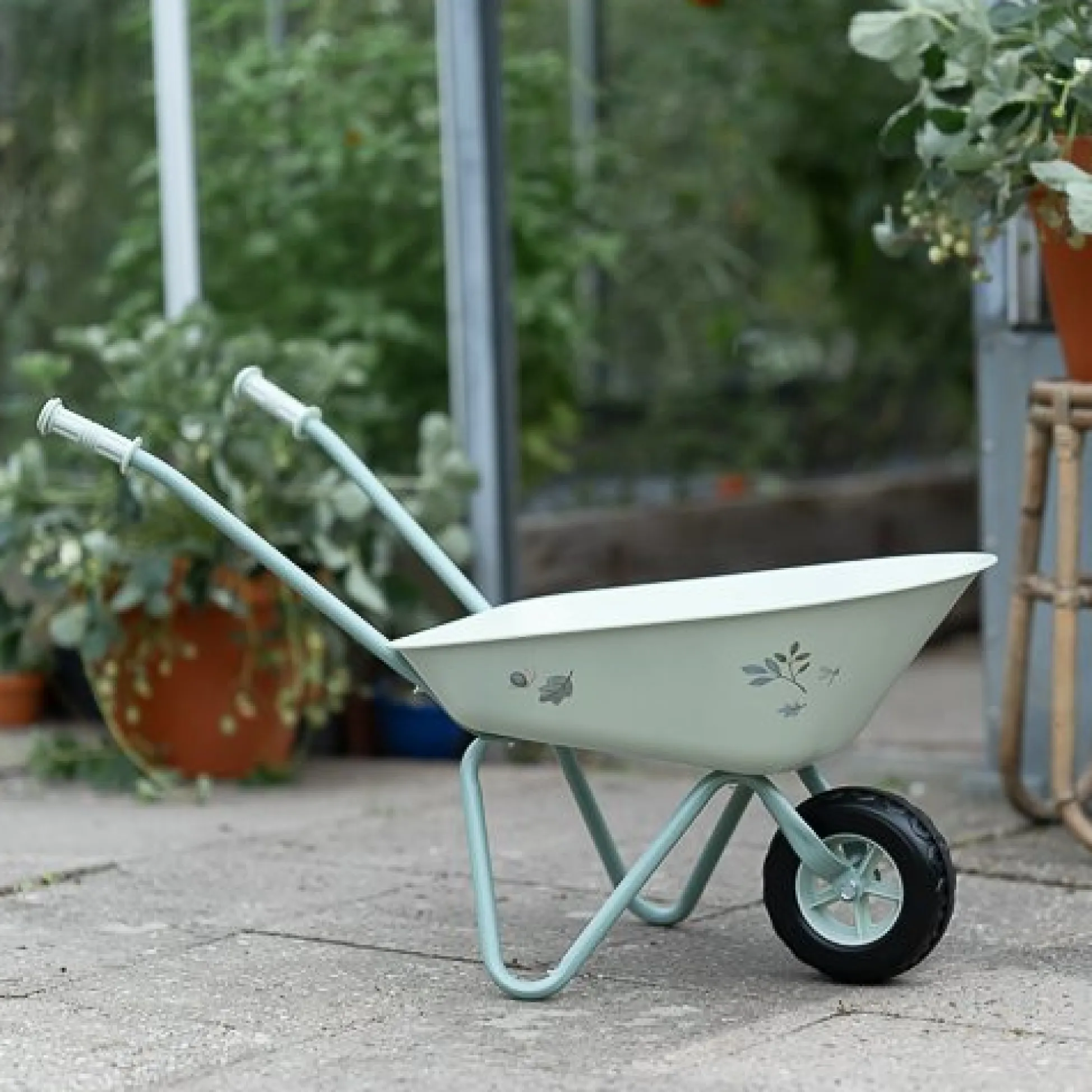 Wheelbarrow - Green - Forest Friends
