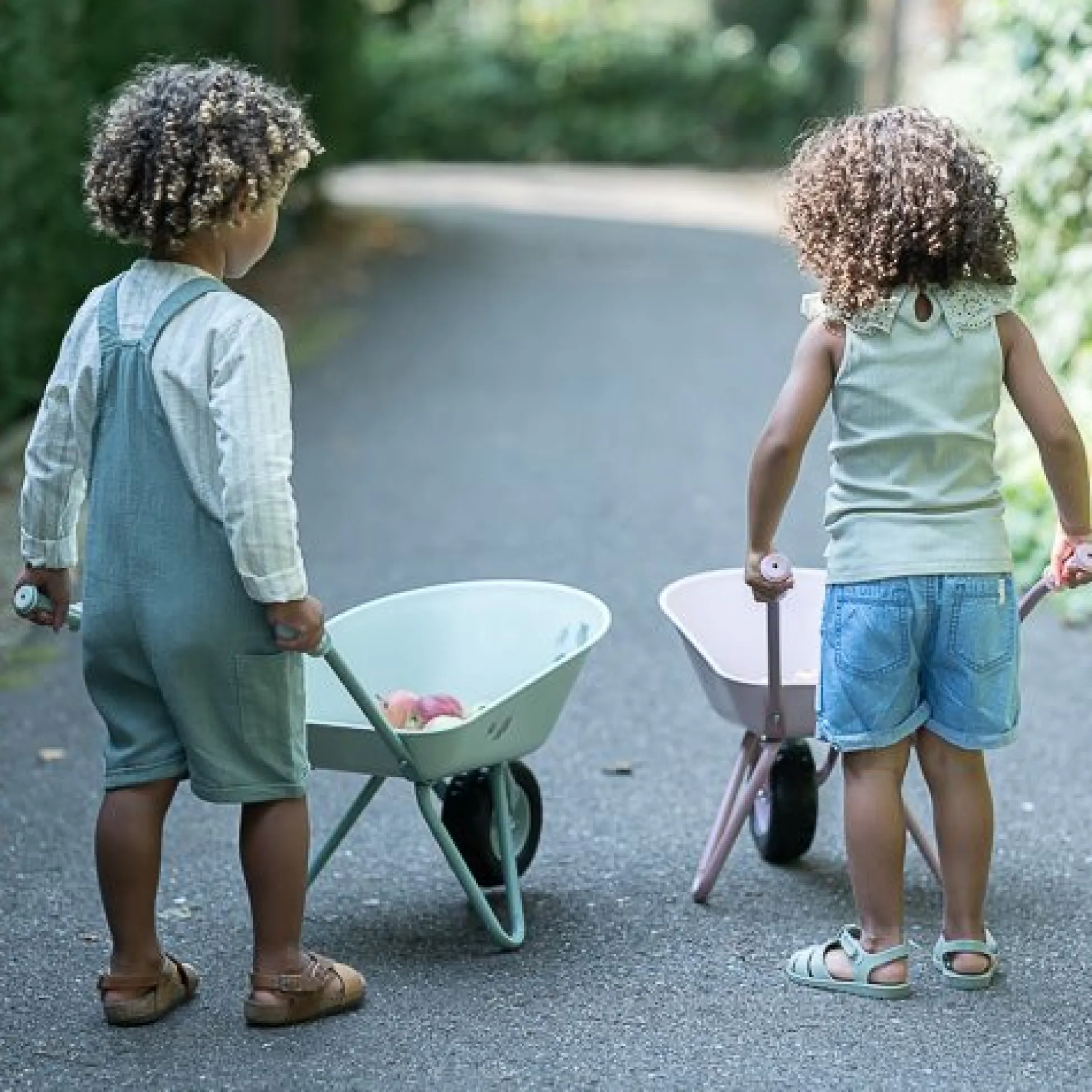 Wheelbarrow - Green - Forest Friends