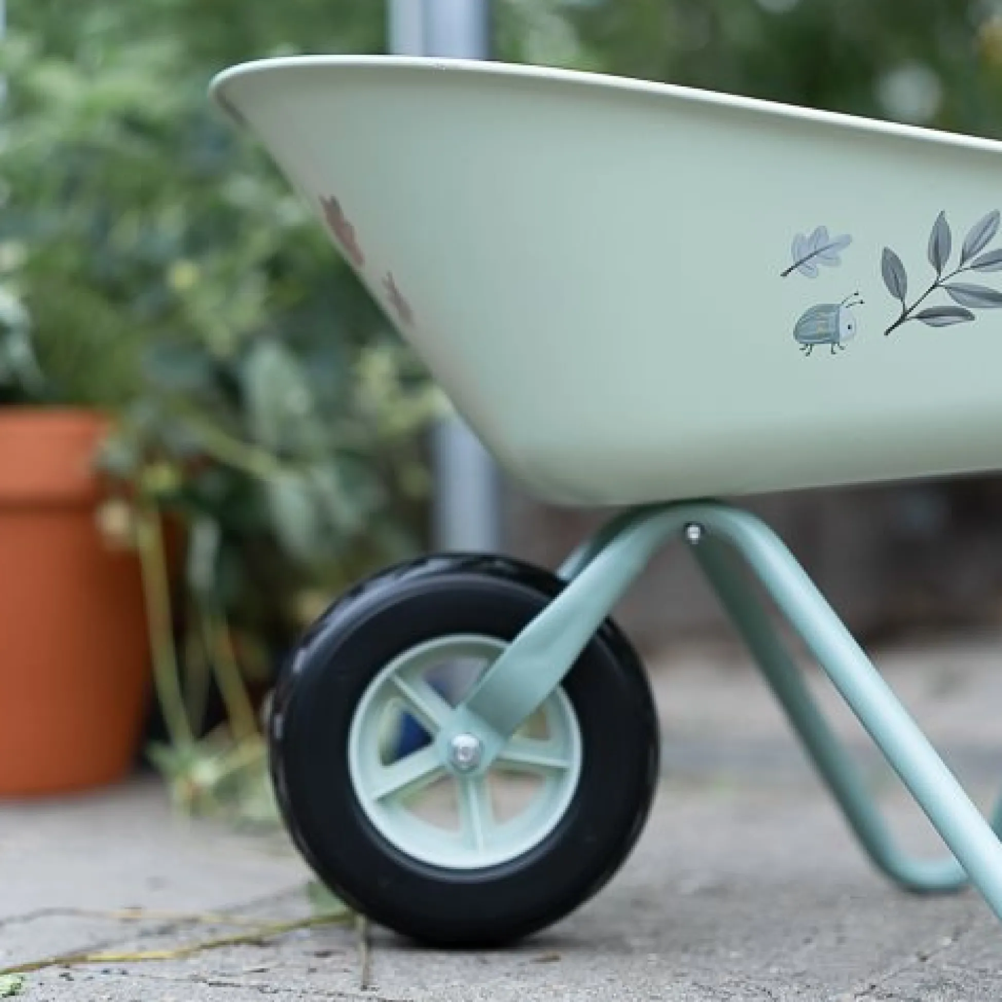 Wheelbarrow - Green - Forest Friends