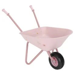 Wheelbarrow - Pink - Fairy Garden