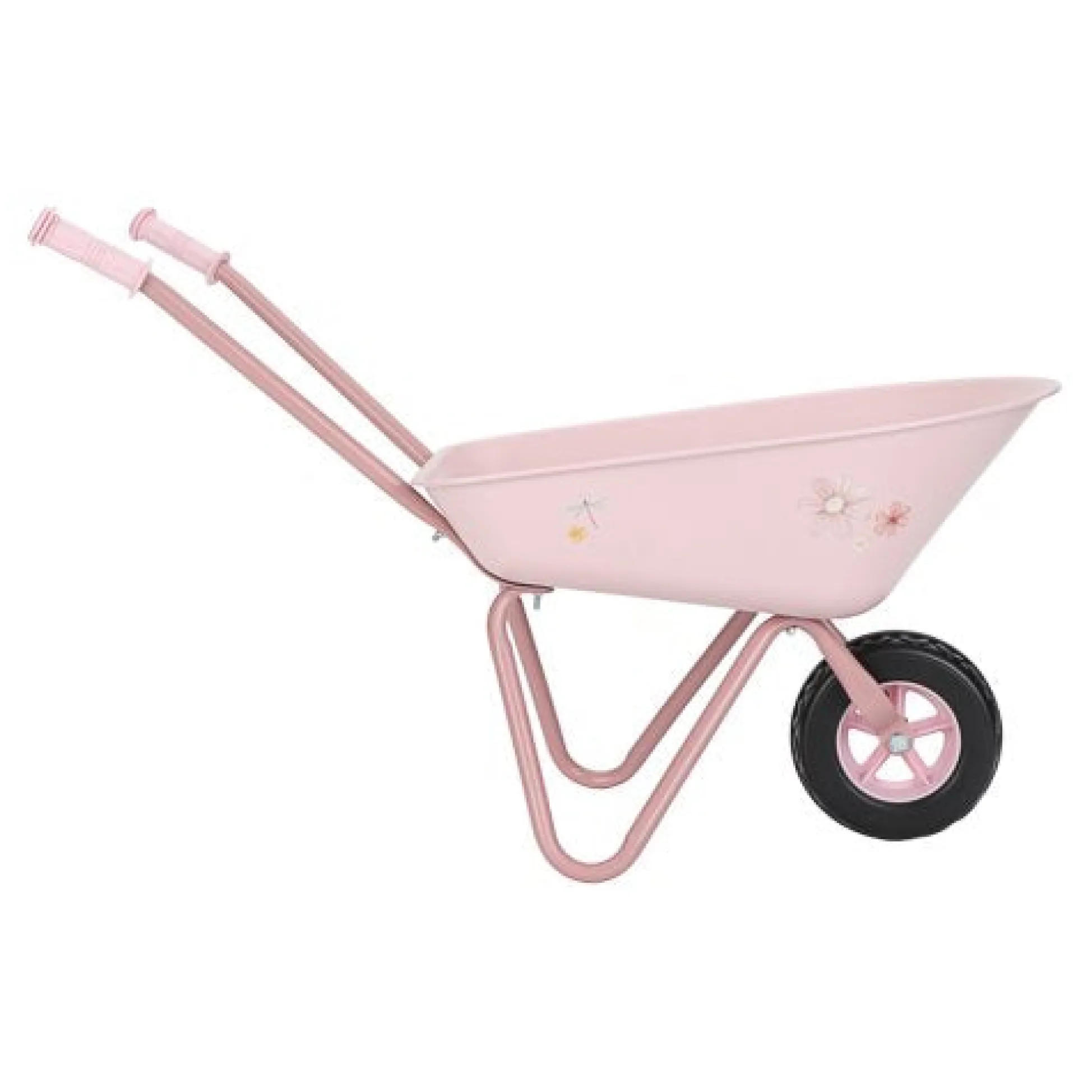 Wheelbarrow - Pink - Fairy Garden