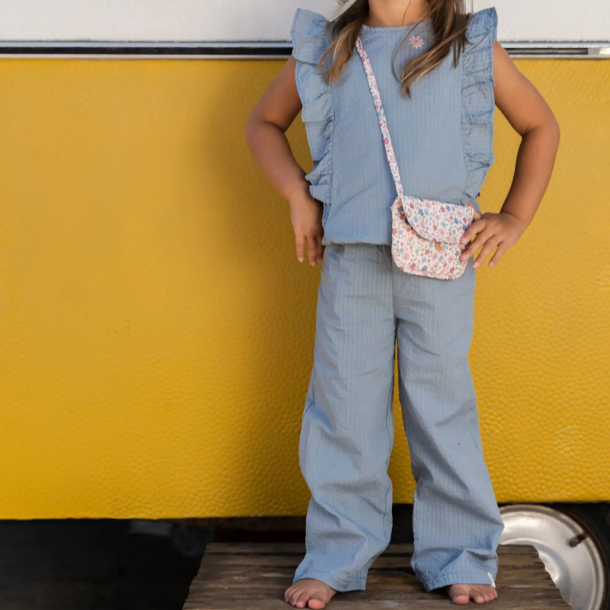 Wide pants - Blue