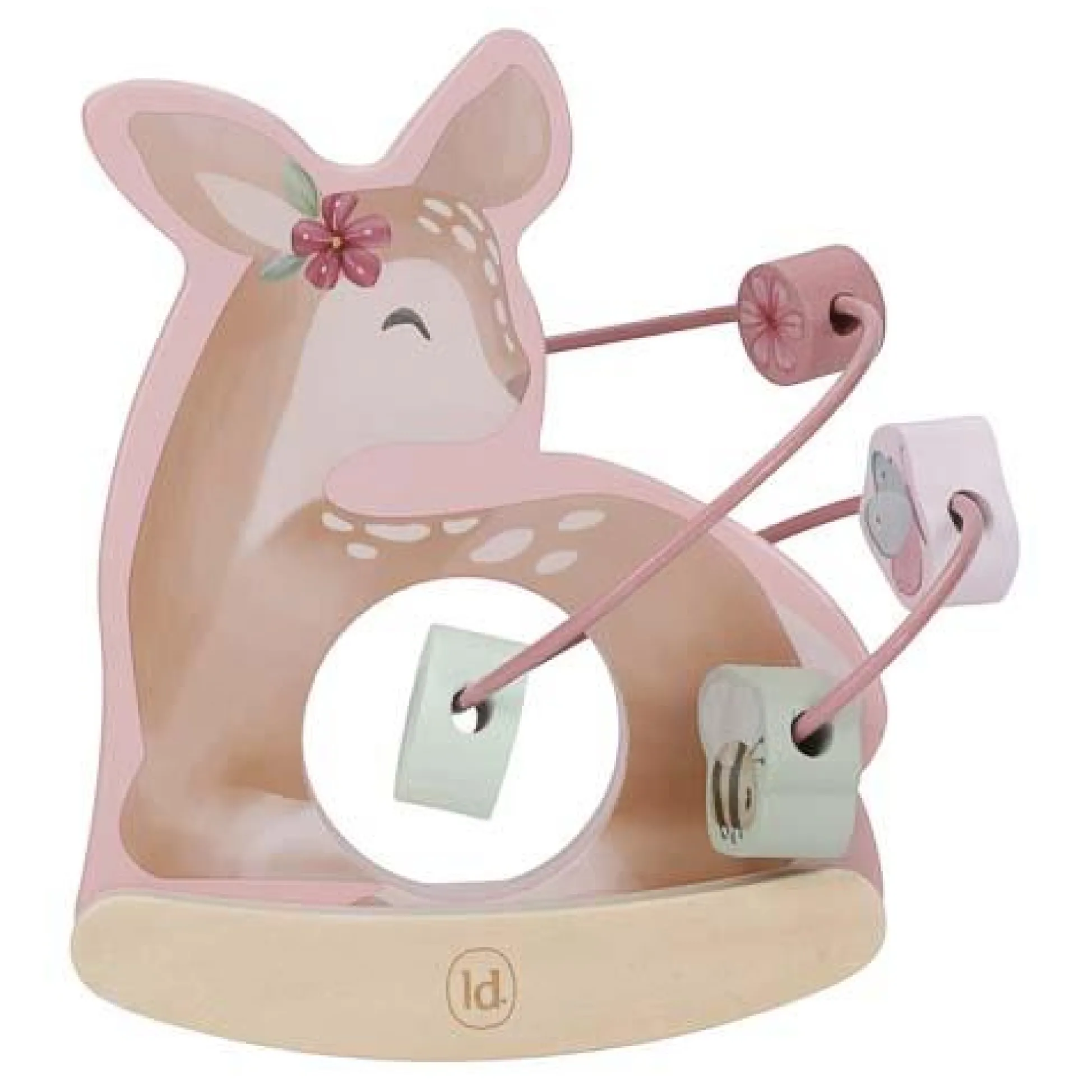 Wobble animal deer - Pink - Fairy Garden
