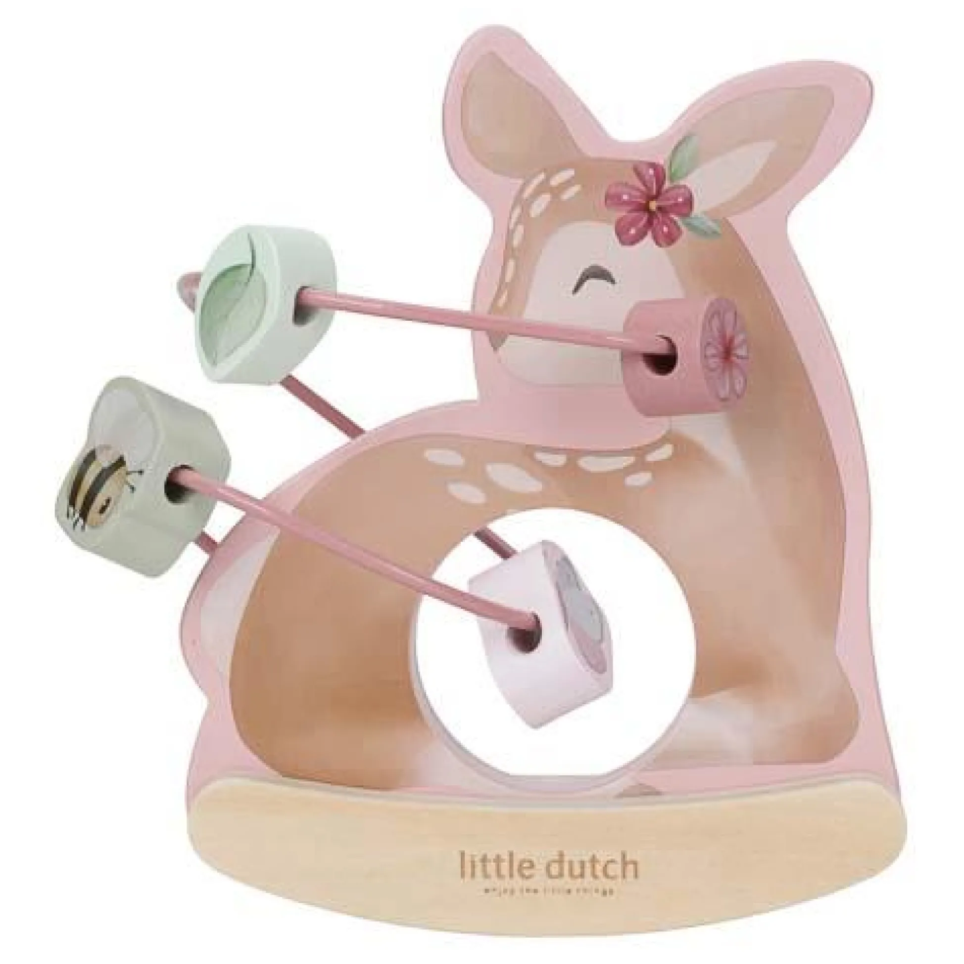 Wobble animal deer - Pink - Fairy Garden