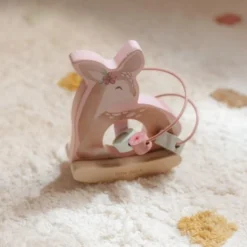 Wobble animal deer - Pink - Fairy Garden