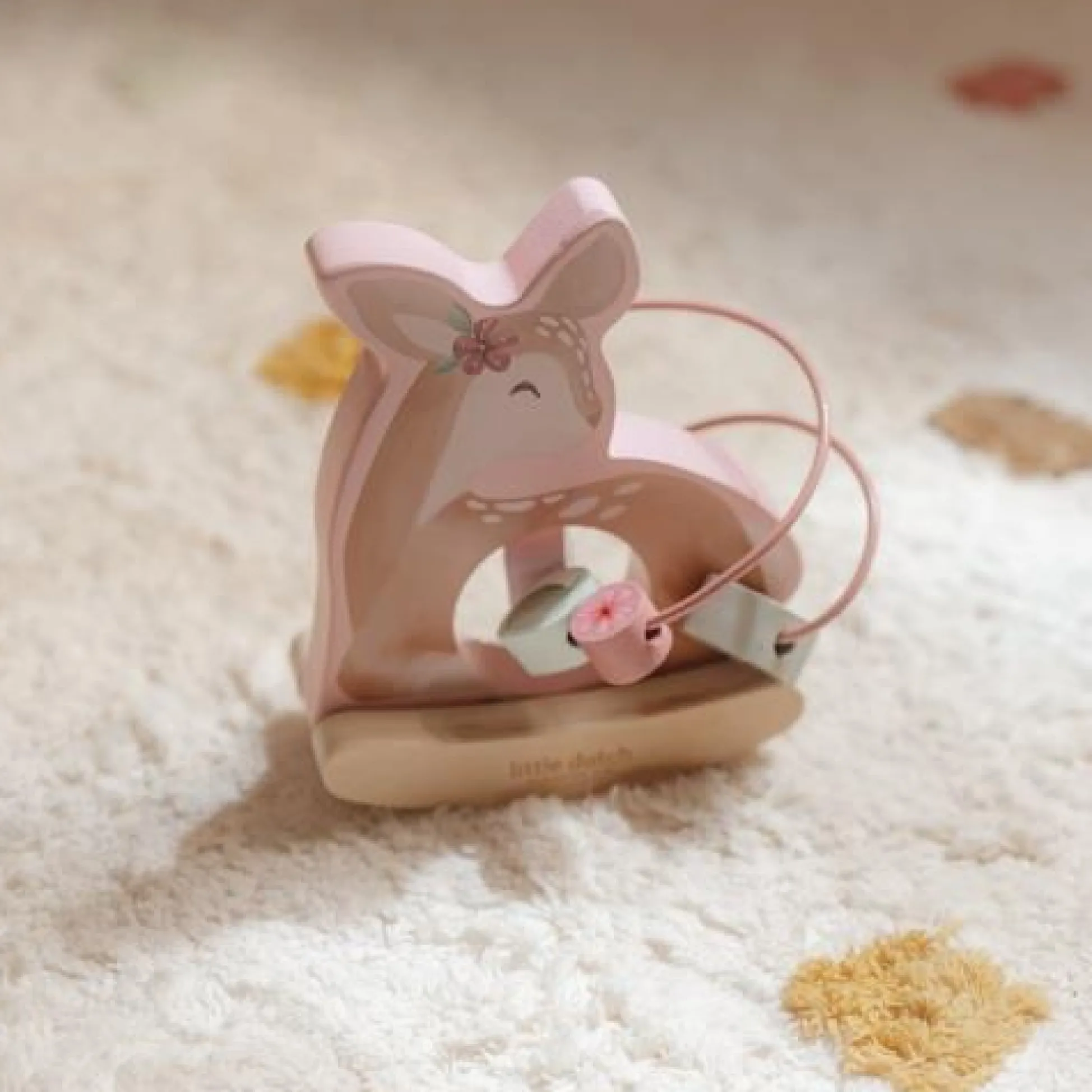Wobble animal deer - Pink - Fairy Garden