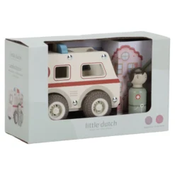Wooden ambulance - White - Essentials