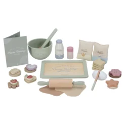 Wooden baking set – Multicolored – Essentials