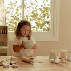 Wooden baking set – Multicolored – Essentials