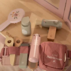 Wooden barber set – Pink – Essentials