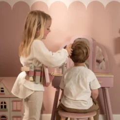 Wooden barber set – Pink – Essentials