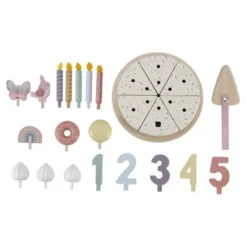 Wooden Birthday Cake - Pink - Essentials