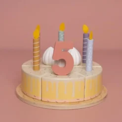 Wooden Birthday Cake - Pink - Essentials