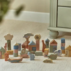 Wooden Building Blocks - Green