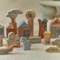 Wooden Building Blocks - Green