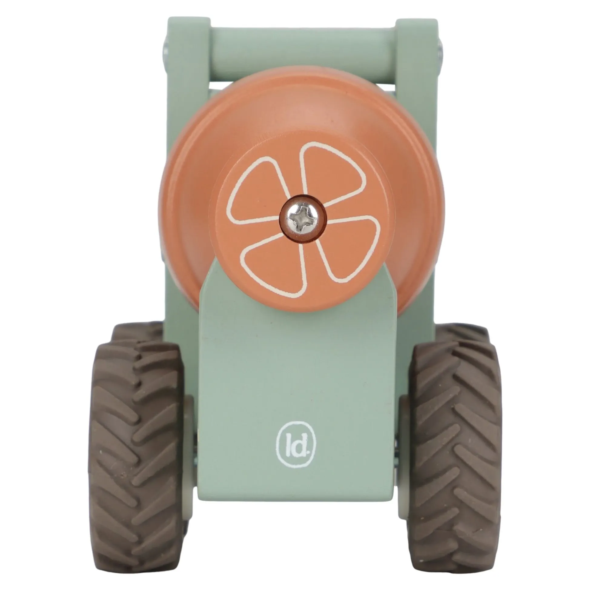 Wooden cement truck – Green – Essentials
