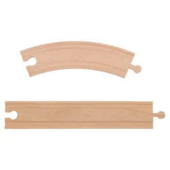 Wooden crane – Multicolored – Train track