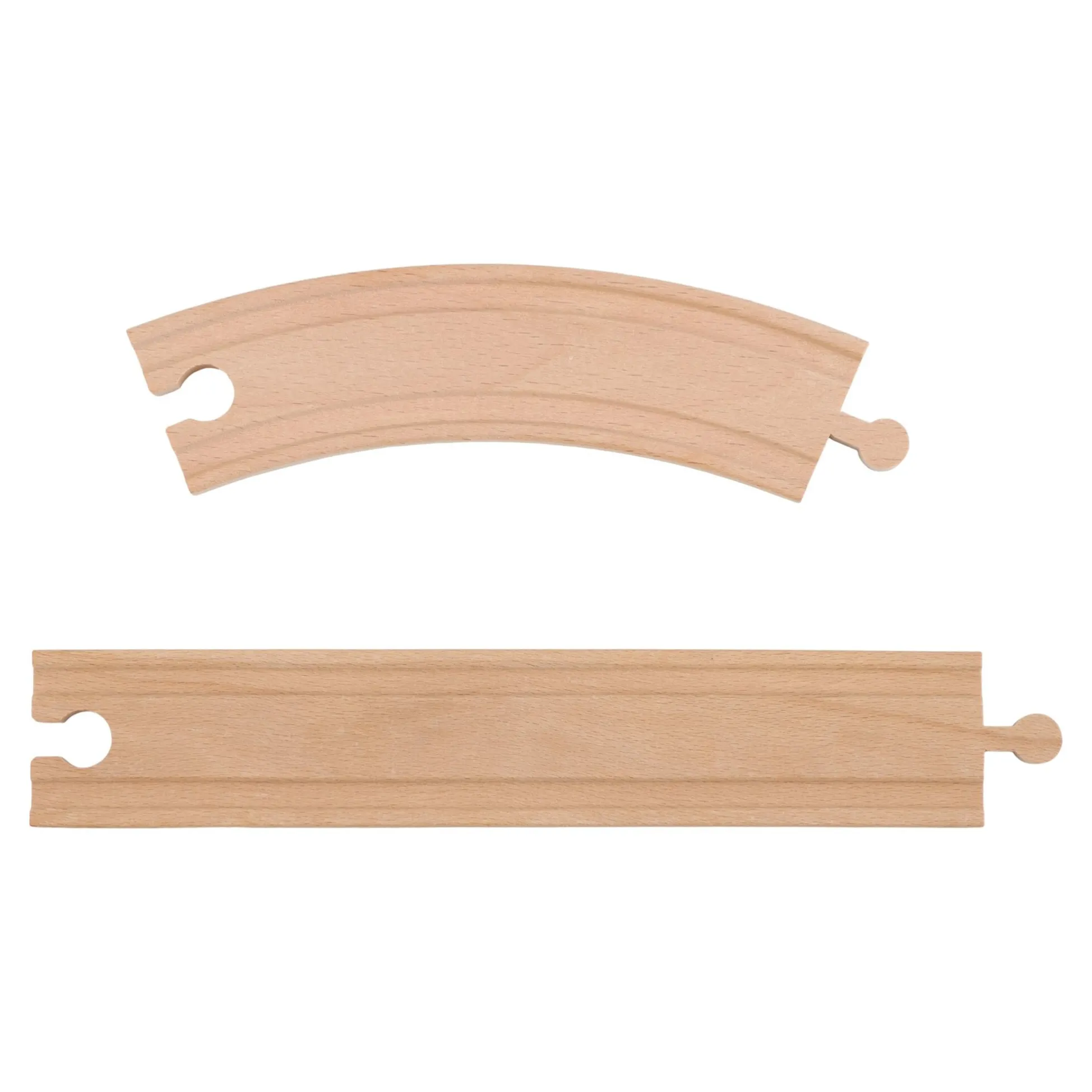 Wooden crane – Multicolored – Train track