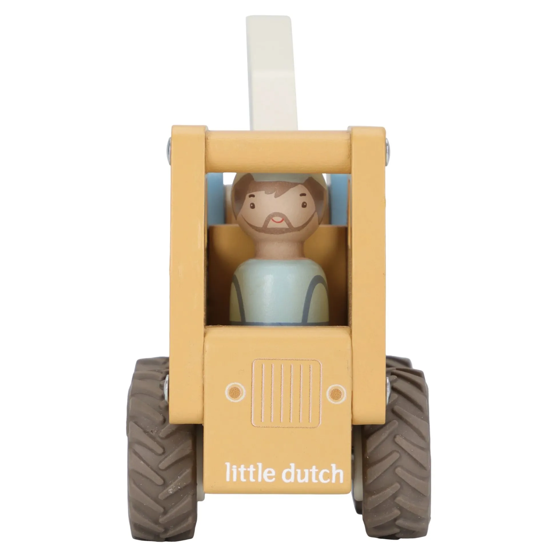 Wooden crane – Yellow – Essentials