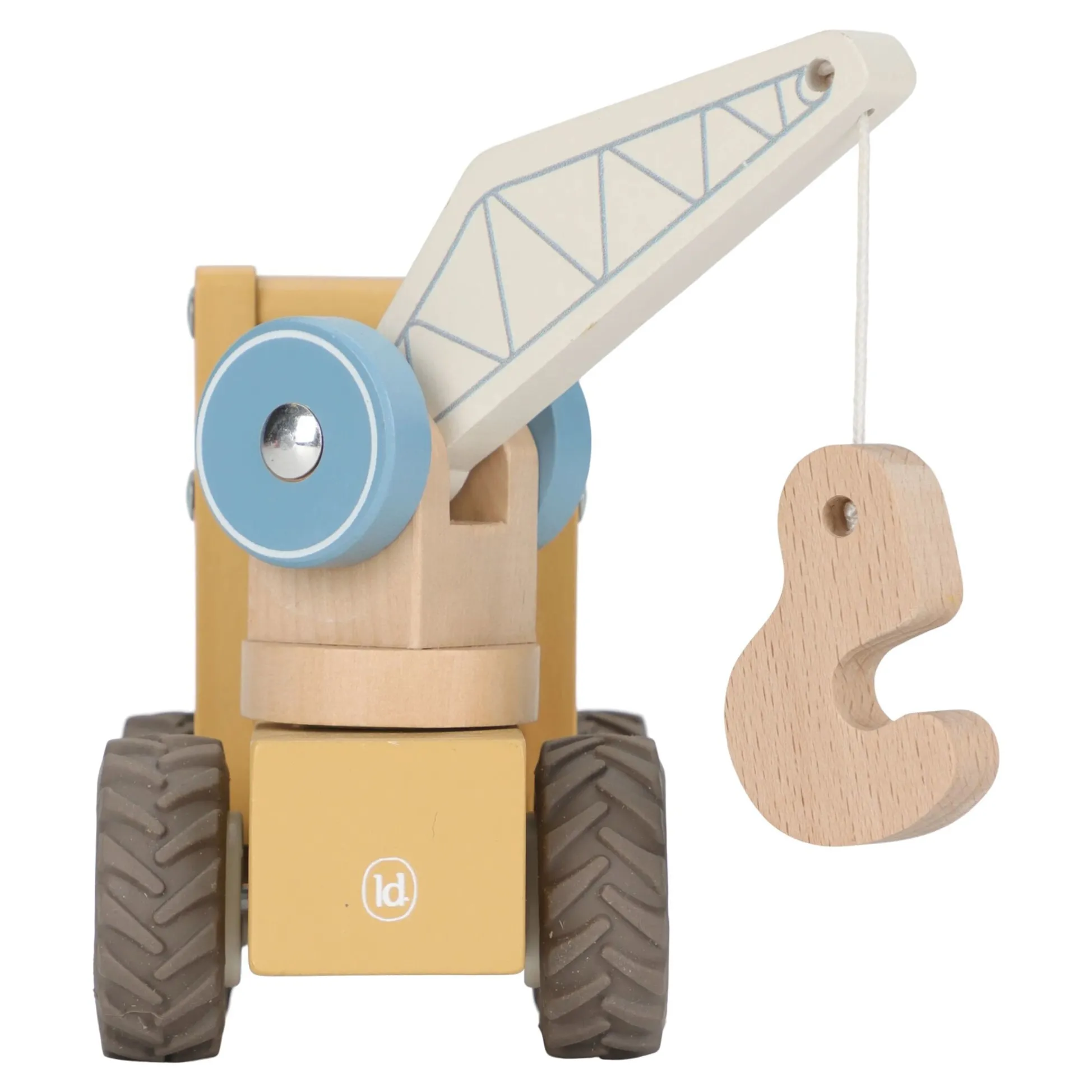 Wooden crane – Yellow – Essentials