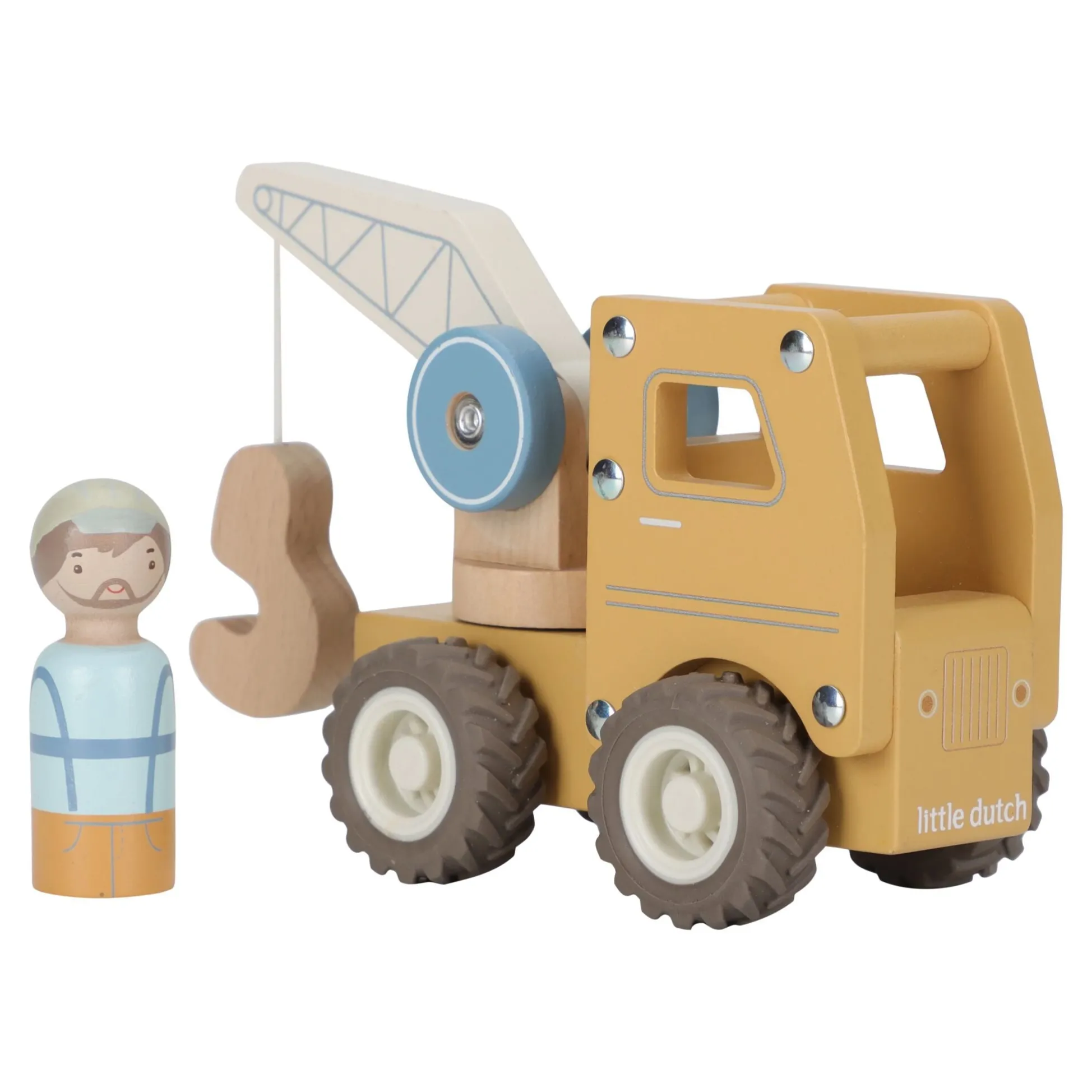 Wooden crane – Yellow – Essentials