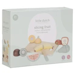Wooden cutting fruit - Multicolored - Essentials