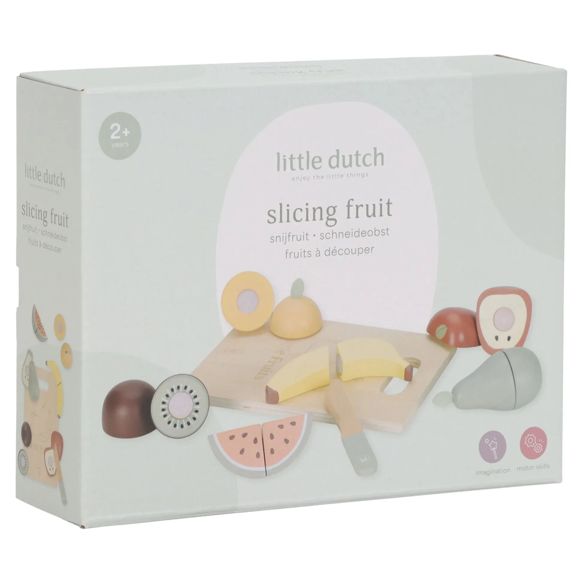 Wooden cutting fruit - Multicolored - Essentials