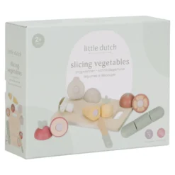 Wooden cut vegetables - Multicolored - Essentials