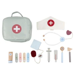 Wooden doctor's set - Green - Essentials
