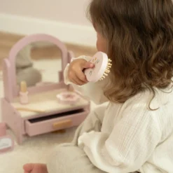 Wooden dressing table - Pink - Essentials