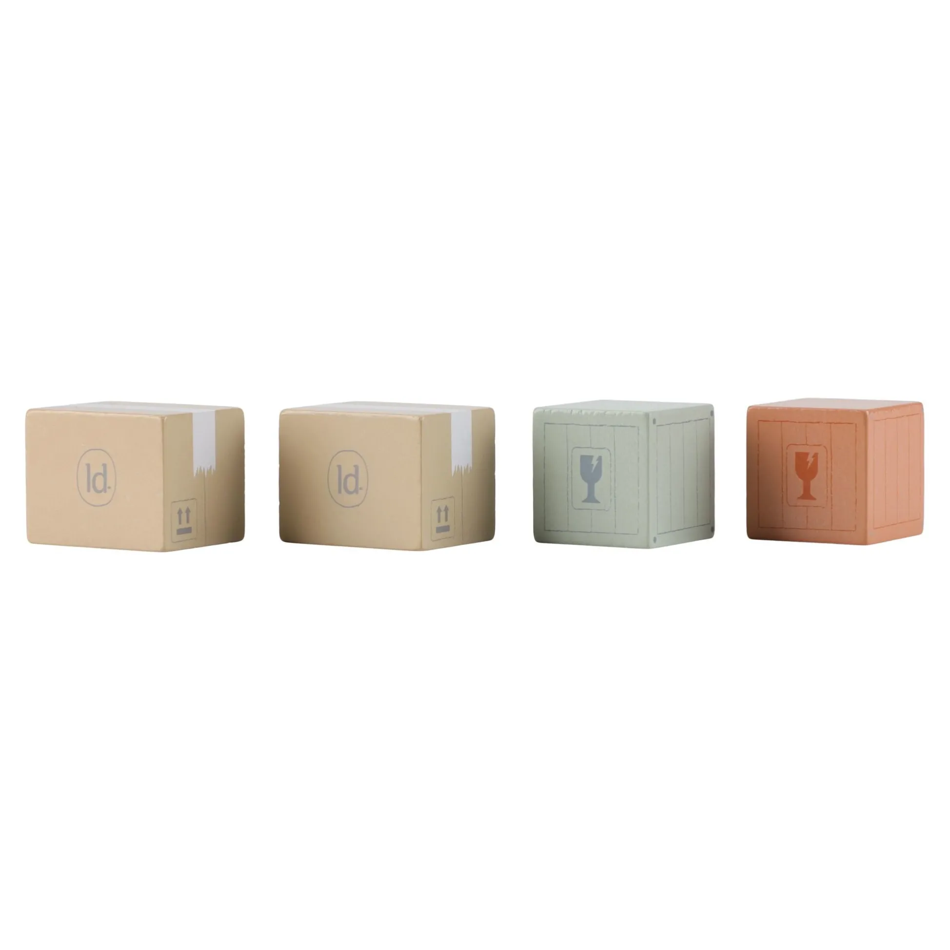 Wooden dump truck – Multicolored – Essentials