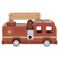 Wooden fire truck – Red – Essentials