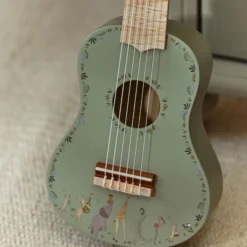 Wooden guitar - Green - Safari Friends