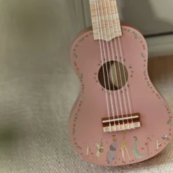 Wooden guitar - Pink - Safari Friends