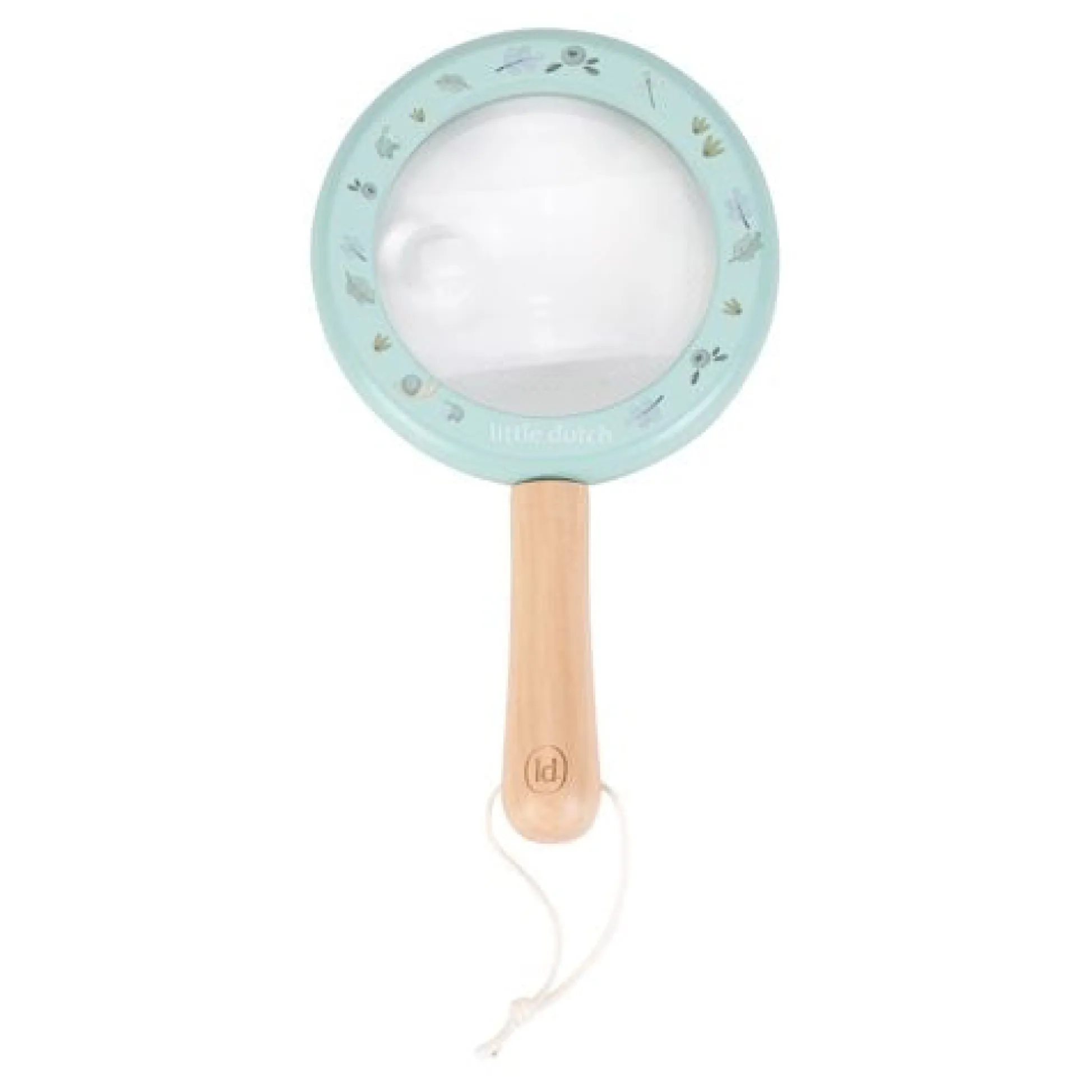 Wooden Magnifying Glass - Blue - Forest Friends