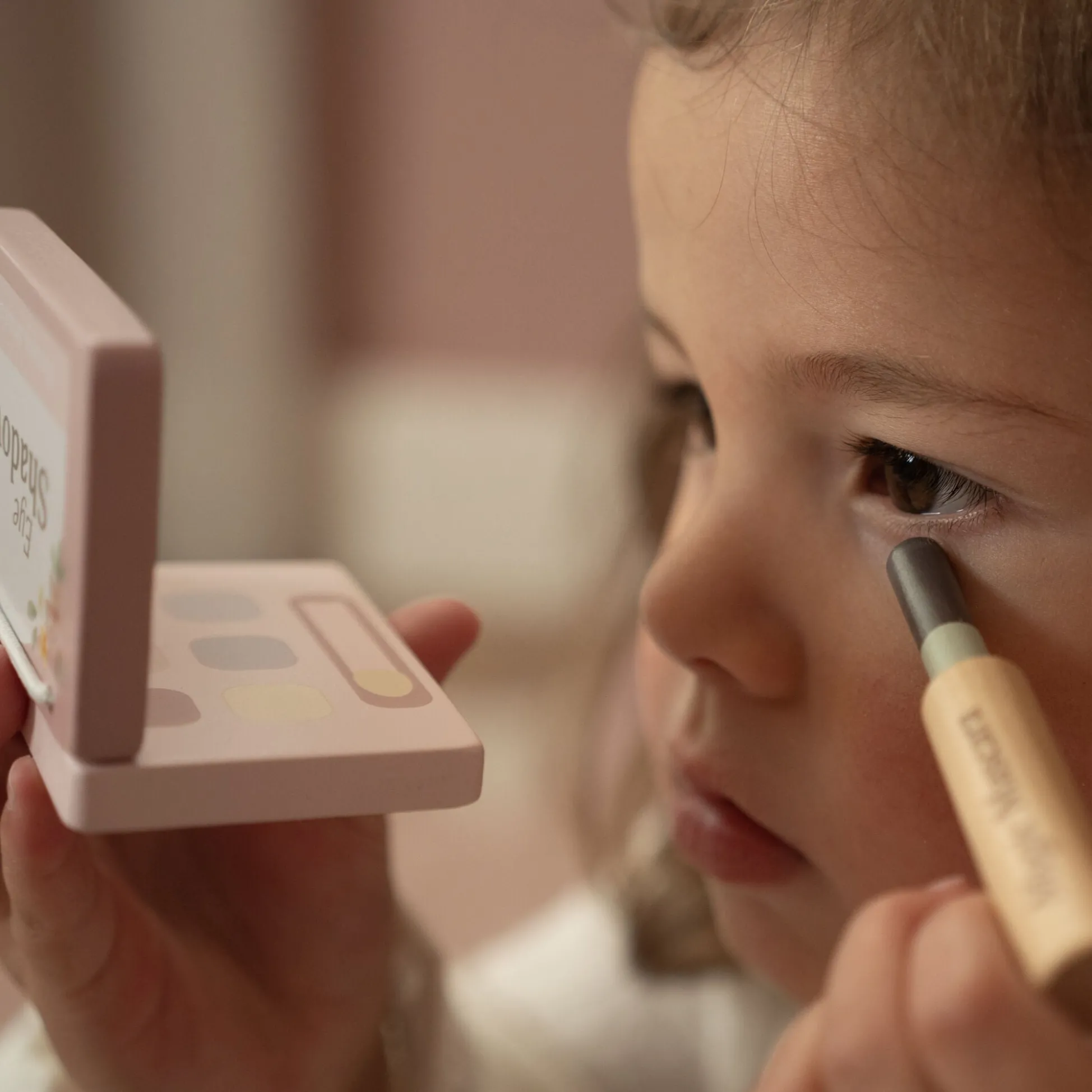 Wooden make-up set - Multicolored - Essentials
