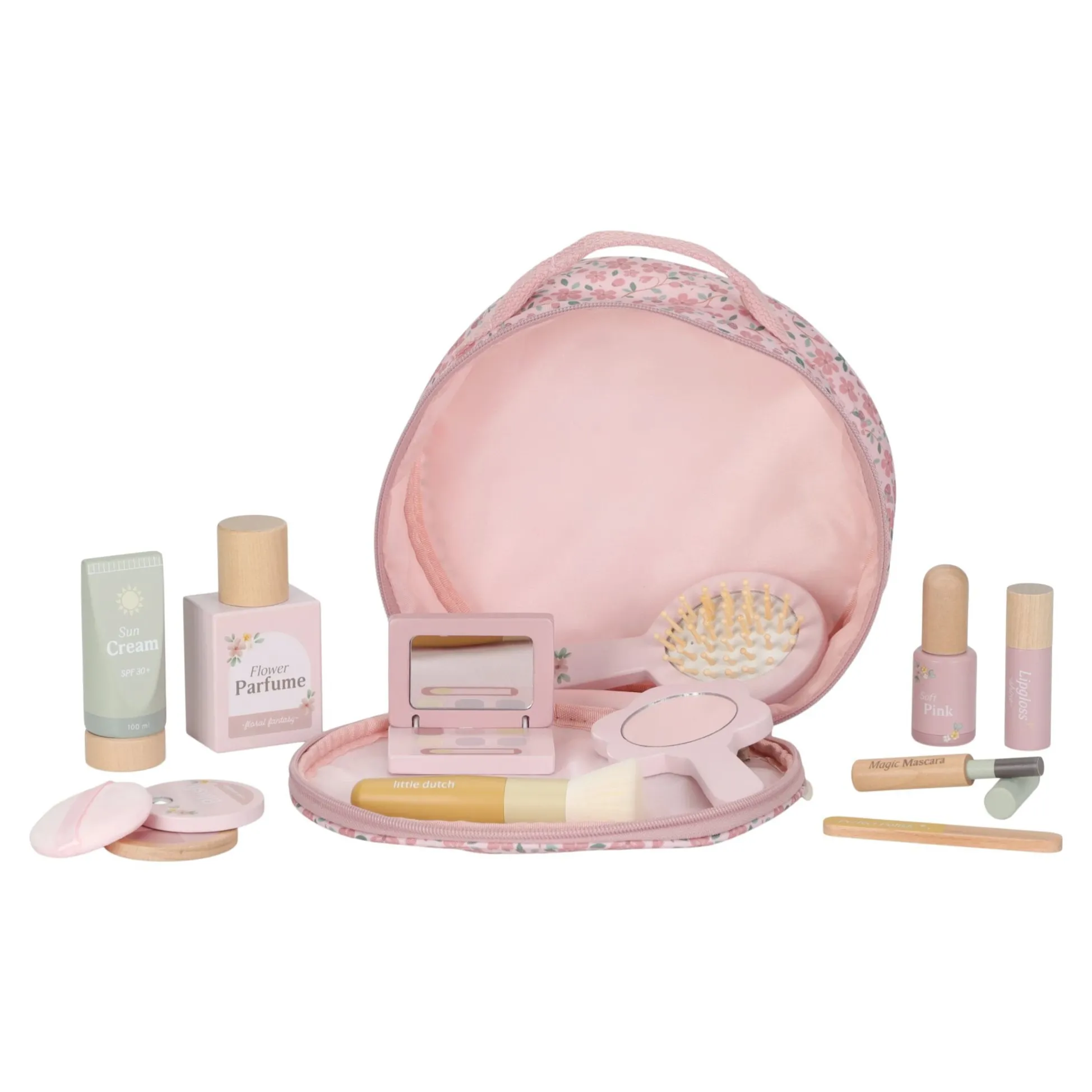 Wooden make-up set - Multicolored - Essentials