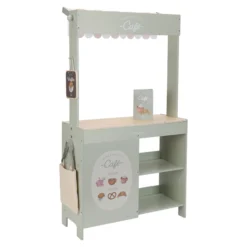 Wooden market stall – Green – Essentials