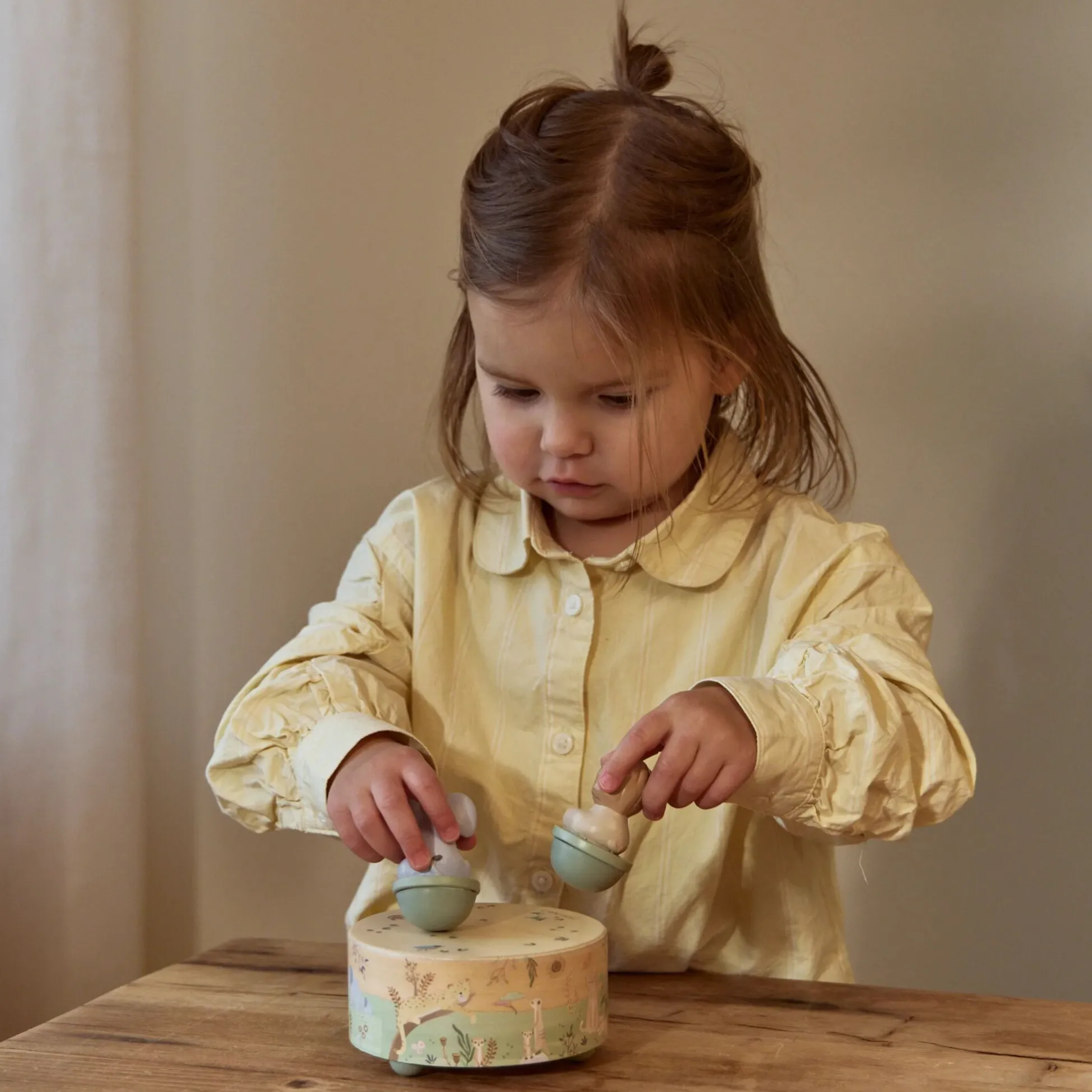 Wooden Music Box - Green