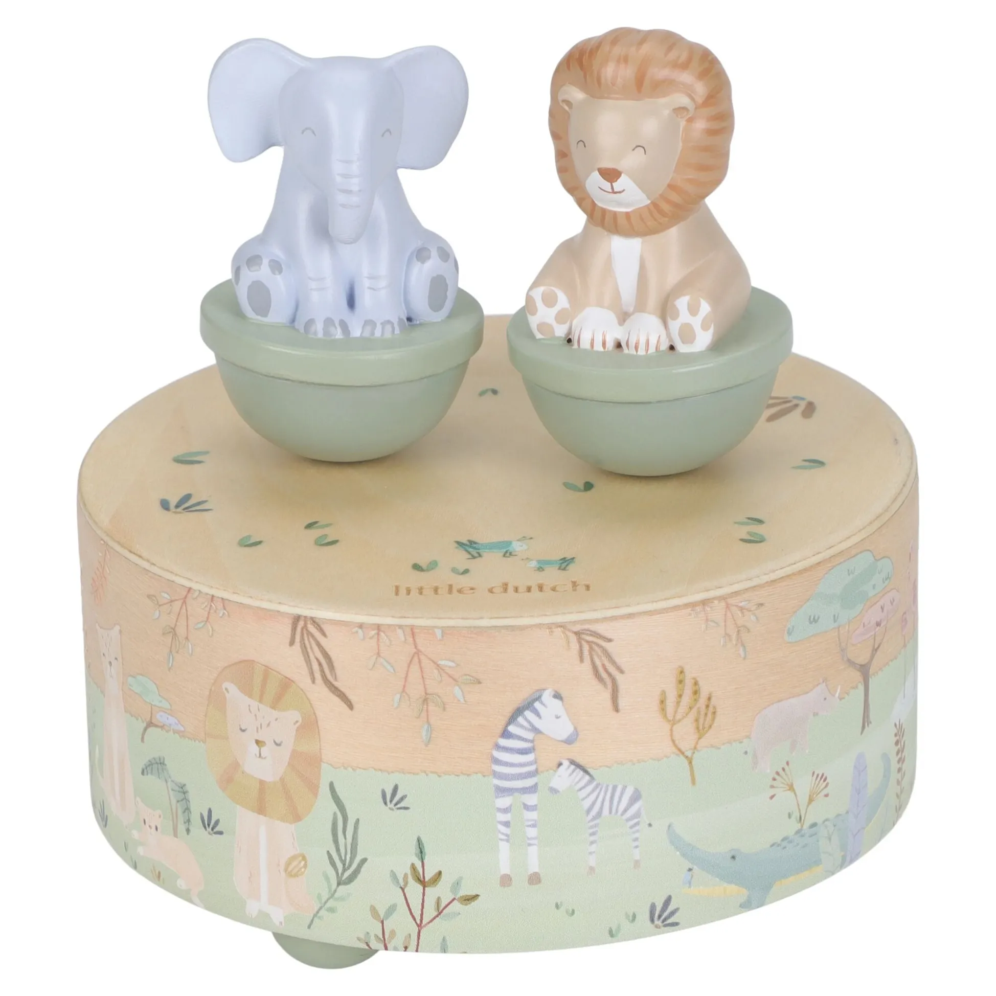 Wooden Music Box - Green