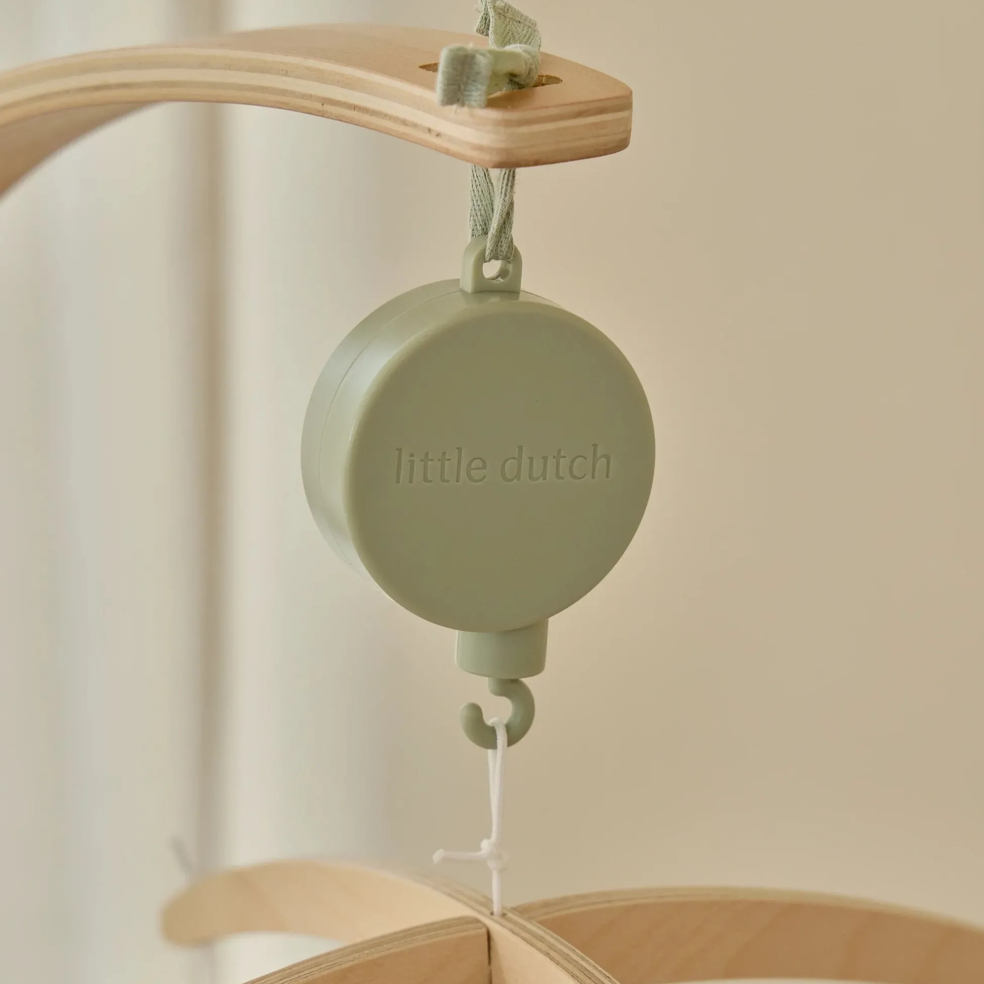 Wooden music mobile