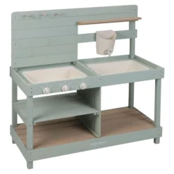 Wooden outdoor kitchen - Green