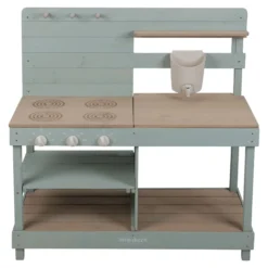 Wooden outdoor kitchen - Green