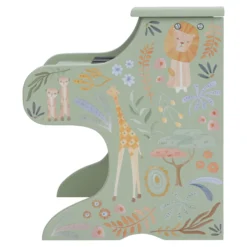 Wooden piano - Green - Safari Friends
