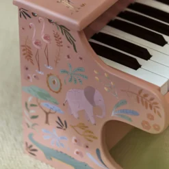 Wooden piano - Pink - Safari Friends